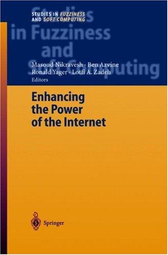 Cover for Enhancing the power of the Internet