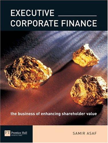 Cover for Executive Corporate Finance