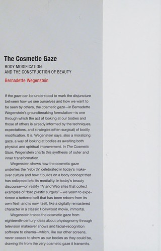 Cover for The cosmetic gaze