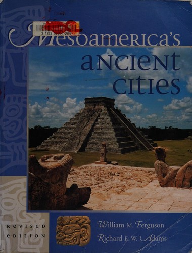 Cover for Mesoamerica's ancient cities