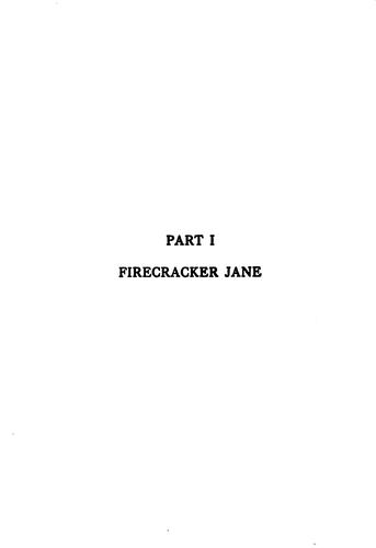 Cover for Firecracker Jane