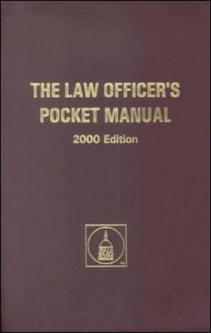 Cover for The Law Officer's Pocket Manual 2000