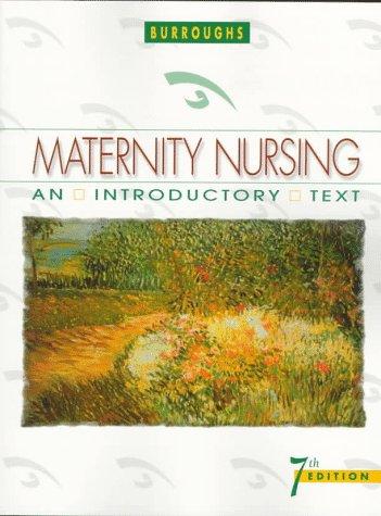 Cover for Maternity nursing
