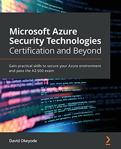 Cover for Microsoft Azure Security Technologies Certification and Beyond