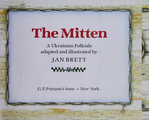 Cover for The mitten