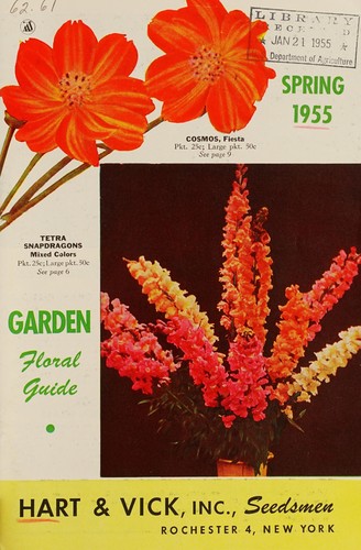 Cover for Garden floral guide