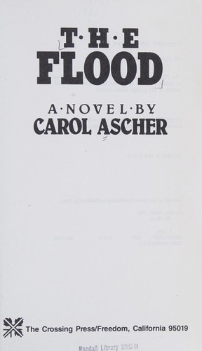 Cover for The flood