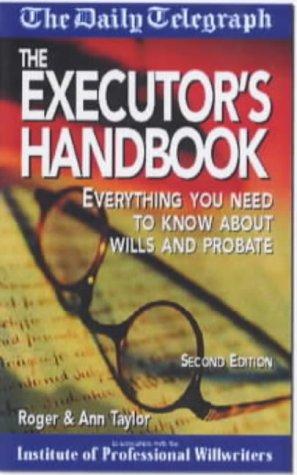 Cover for The Executor's Handbook ("Daily Telegraph" Guides)