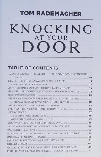 Cover for Knocking at your door