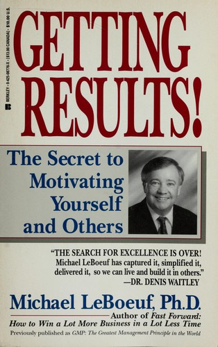 Cover for Getting results