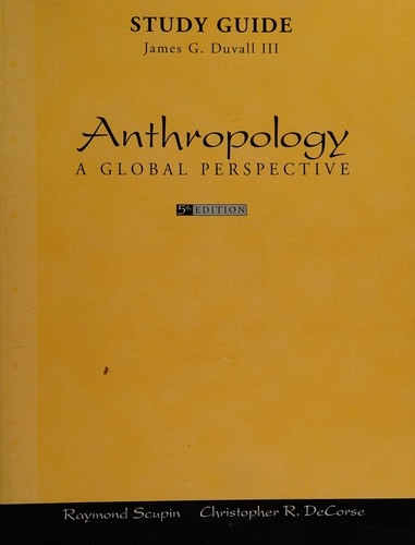 Cover for Cultural anthropology