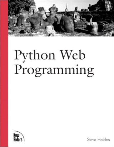 Cover for Python Web Programming