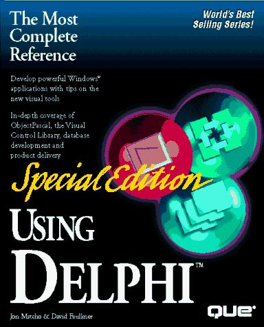 Cover for Using Delphi
