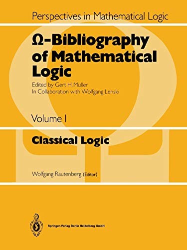 Cover for Ω-Bibliography of Mathematical Logic