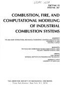 Cover for Combustion, fire, and computational modeling of industrial combustion systems