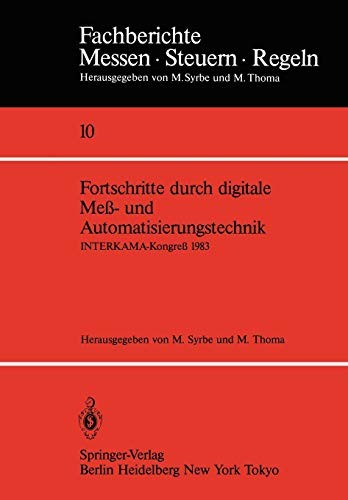 Cover for Fortschritte durch digitale Meß- und Automatisierungstechnik