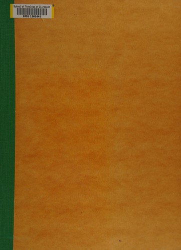 Cover for Report