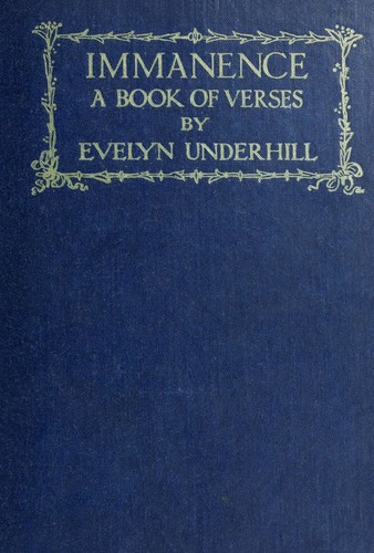 Cover for Immanence