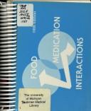 Cover for Food-Medication Interactions