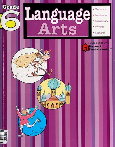 Cover for Language Arts, Harcourt, Grade 6