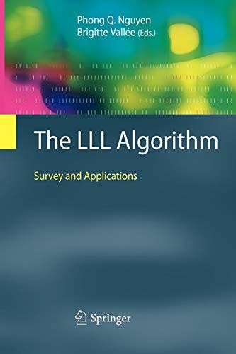 Cover for The LLL Algorithm