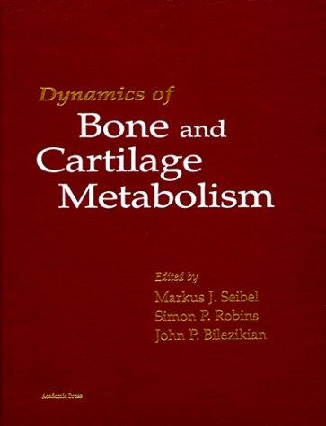 Cover for Dynamics of bone and cartilage metabolism