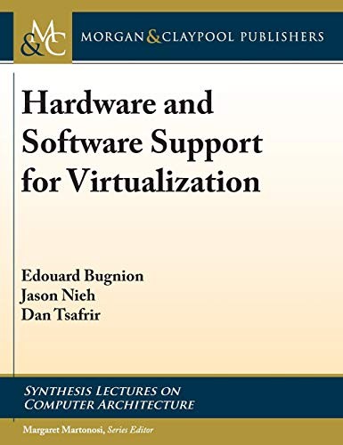 Cover for Hardware and Software Support for Virtualization