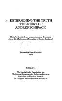Cover for Determining the truth