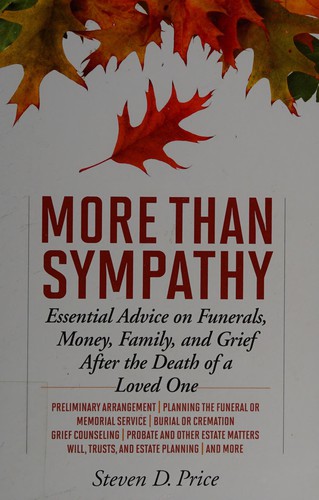 Cover for More than sympathy