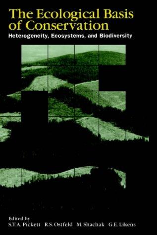 Cover for Ecological Basis of Conservation