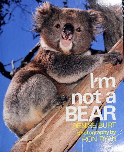 Cover for I'm Not a Bear