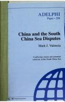 Cover for China and the South China Sea Disputes (Adelphi Papers)