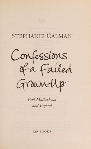 Cover for Confessions of a failed grown-up