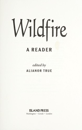 Cover for Wildfire