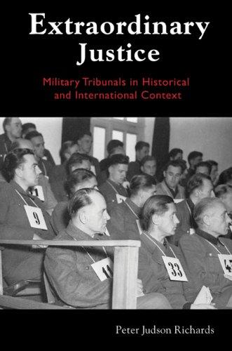 Cover for Extraordinary Justice