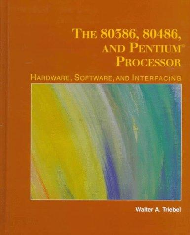 Cover for The 80386, 80486, and Pentium processors