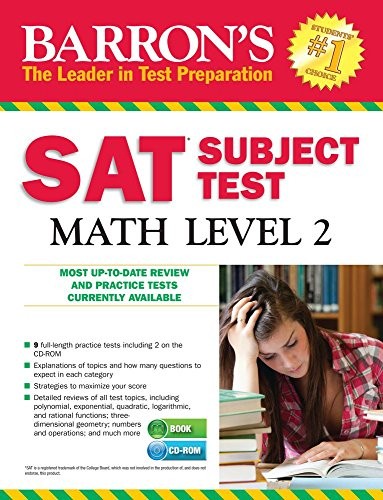 Cover for Barron's SAT Subject Test