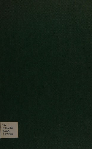 Cover for Education in England and Wales
