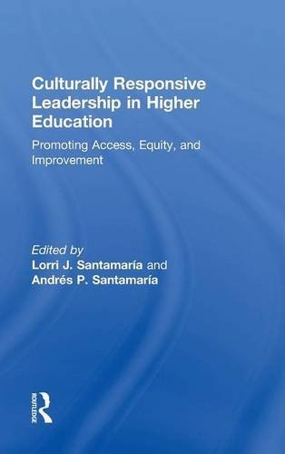 Cover for Culturally Responsive Leadership in Higher Education