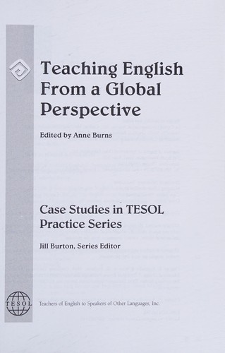 Cover for Teaching English from a Global Perspective
