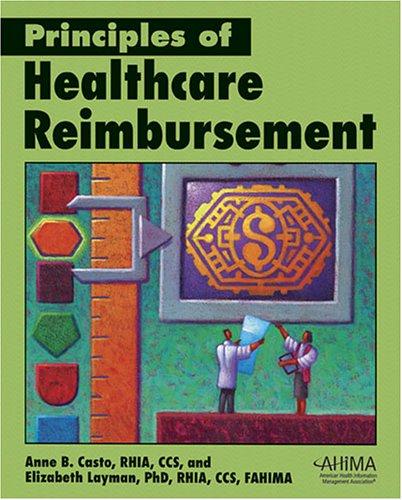 Cover for Principles of Healthcare Reimbursement