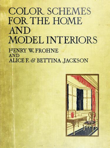 Cover for Color schemes for the home and model interiors