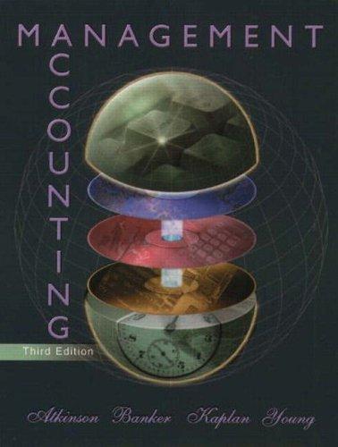 Cover for Management Accounting with Pin Card