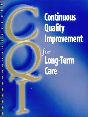 Cover for Continuous quality improvement for long-term care