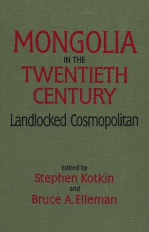 Cover for Mongolia in the Twentieth Century