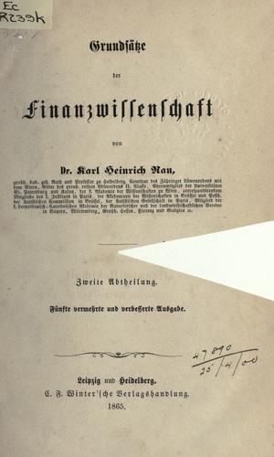 Cover for Lehrbuch der politischen Oekonomie.