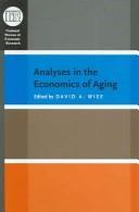 Cover for Analyses in the Economics of Aging