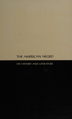 Cover for The Negro in Virginia.