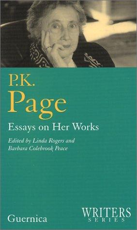 Cover for P. K. Page