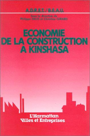 Cover for Economie de la construction à Kinshasa
